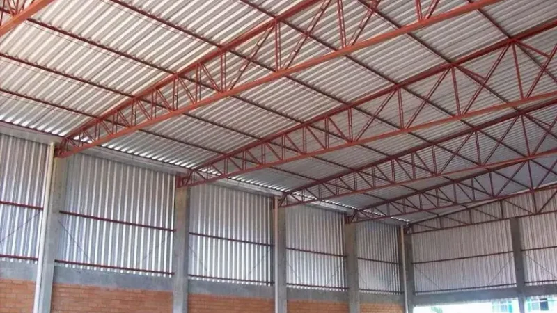 Cobertura galpão industrial