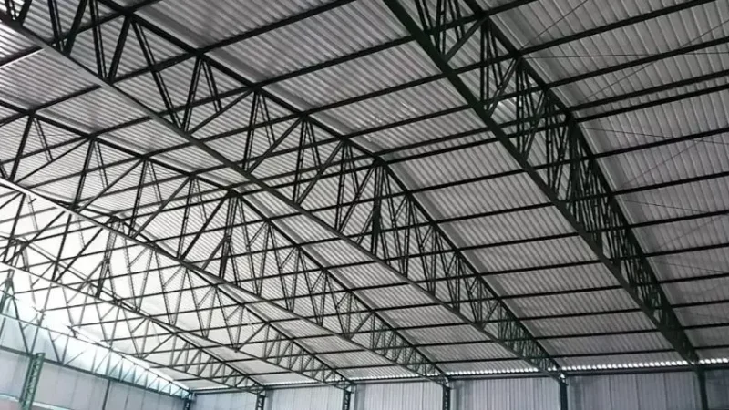 Coberturas metálicas industriais